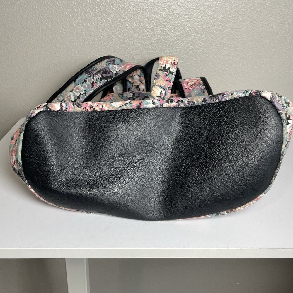 Candie's Floral Backpack Y2K 2010s Canvas Girly - Picture 4 of 9